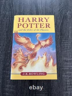 Lot de 7 livres Harry Potter de J. K. Rowling, Rain Coast Books, édition complète reliée <br/>	