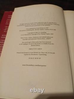 Lot de 7 livres Harry Potter, édition reliée Bloomsbury Raincoast canadienne avec jaquette de protection