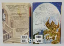 Lot de 7 livres Harry Potter, édition reliée Bloomsbury Raincoast canadienne avec jaquette de protection