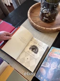 Lot de 8 HARRY POTTER #1-7 Coffret complet RELIÉ JK Rowling + L'ENFANT MAUDIT