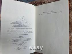 Lot rare de 8 livres Harry Potter complets en reliure rigide avec erreurs