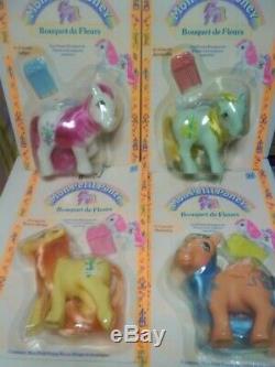 My Little Pony G1 Moc Fleurs Uk Set Complet 4