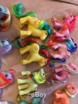 My Little Pony Mlp G1 Ensemble Complet Twinkle Eye Ponies Excellent Lot De 15 MIMIC