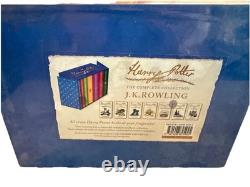 NOUVEAU Harry Potter JK Rowling Première Édition Signée Ensemble Complet (2011, Royaume-Uni)