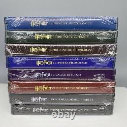 New All 8 Harry Potter Collection Complète Embossed Steelbook 16-disques Blu-ray