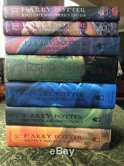 New Harry Potter Relié Complete Box Set Dans Le Coffre Volume 1-7 Brand New Mint