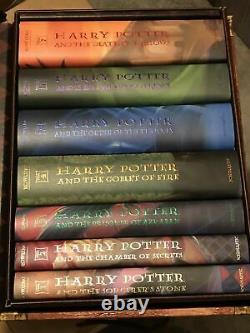 Nouveau 7 Harry Potter Hardcover Books Complete Series Collection Box Set Lot
