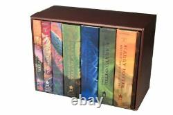 Nouveau 7 Harry Potter Hardcover Books Série Complète Boîte De Collection Lot Cadeau