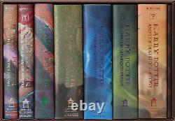 Nouveau 7 Harry Potter Hardcover Livres Série Complète Boîte De Collection Lot Cadeau