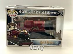 Nouveau Funko Pop Rides! Harry Potter Poudlard Express Train Complet 3pc (rare)