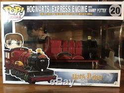 Nouveau Funko Pop Rides! Harry Potter Poudlard Express Train Complet 3pc (rare)