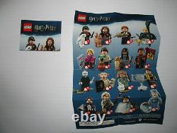 Nouveau Lego Harry Potter Minifigures Series 1 Ensemble Presque Complet De 21 De 22 (71022)