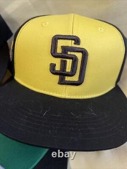 Nouvelle nuit à thème Harry Potter des San Diego Padres - Ensemble complet de 4 chapeaux Gryffondor.