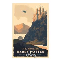 Olly Moss Série Limitée De 7 Gravures Giclée Harry Potter En Édition Limitée