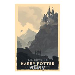 Olly Moss Série Limitée De 7 Gravures Giclée Harry Potter En Édition Limitée
