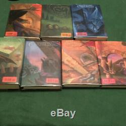 Original Harry Potter Complete Set -7 First Editions / Tout D'abord Impressions