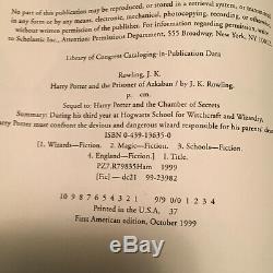 Original Harry Potter Complete Set -7 Première Editions- 7 Impressions Premier