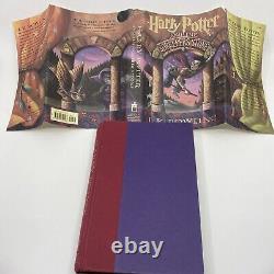 Première édition de Harry Potter, 1er tirage, ensemble complet de 8 livres, relié avec jaquette - JK Rowling