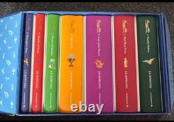 RARE Édition Signée Reliée Complète de Harry Potter en Coffret
