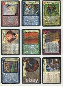 Rare 5 Ensembles Harry Potter Complets 498 Cartes Incl. 140 X Foils Holo Tcg Ccg
