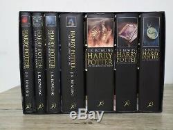 Rare Complete Harry Potter Adult Uk Édition Coffret 1-7 1ère Édition De Collection