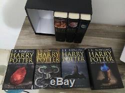 Rare Complete Harry Potter Adult Uk Édition Coffret 1-7 1ère Édition De Collection
