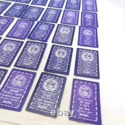 Rare ! Ensemble complet de 30 cartes lenticulaires 3D de Harry Potter avec grenouille en chocolat