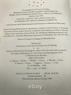 Rare Harry Potter Complet 1-7 Hc Ensemble De Livres J. K. Rowling (all) 1ère Édition