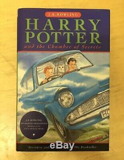 Rare Harry Potter Complete 1-8 Livres Anciens Editions 1er Imprimer Très Bon Conditioning