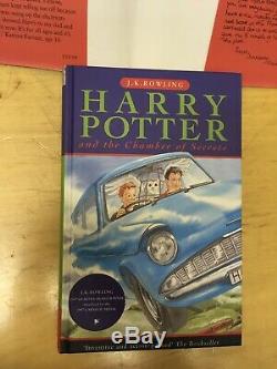 Rare Harry Potter Complete 1-8 Livres Anciens Editions 1er Imprimer Très Bon Conditioning