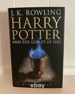 Rare Harry Potter Ensemble Complet Edition Du Royaume-uni Pour Adultes Bloomsbury Couverture Rigide Mint