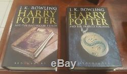 Rare Royaume-uni The British Complete Collection Harry Potter Relié Vol 1-7 Coffret