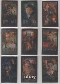 Rare cartes lenticulaires de Harry Potter et la Coupe de Feu ensemble complet de 12