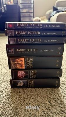 Rare coffret d’éditions reliées pour adultes Harry Potter complet 1-7 Raincoast