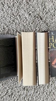 Rare coffret d’éditions reliées pour adultes Harry Potter complet 1-7 Raincoast