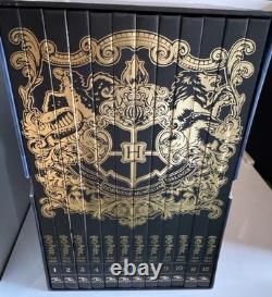 Rare ensemble de livres de la série complète Harry Potter Film Vault de collection rare