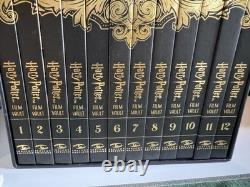 Rare ensemble de livres de la série complète Harry Potter Film Vault de collection rare