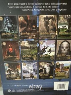 Rare ensemble de livres de la série complète Harry Potter Film Vault de collection rare