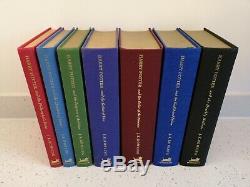 Rares 1er / 1er Harry Potter Deluxe Edition Royaume-uni Bloomsbury Set Complet Premières Impressions