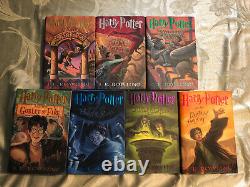 Remplissez Harry Potter Book Set Volumes 1-7 Relié Editions Tous Premiers