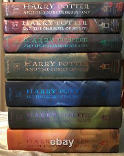 Remplissez Harry Potter Book Set Volumes 1-7 Relié Editions Tous Premiers