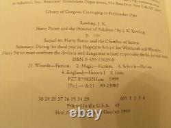 Réponse Complète Harry Potter Hardback Livres 1-7 1ère Édition Américaine 4 1ère Impression