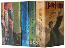Série Harry Potter Complete 7 Livre Hardcouver Set Collection J. K. Rowling Nouveau