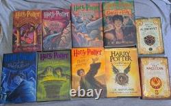 Série Harry Potter (complète) 1ère Édition HCs & L'Enfant Maudit et Nicolas Flamel
