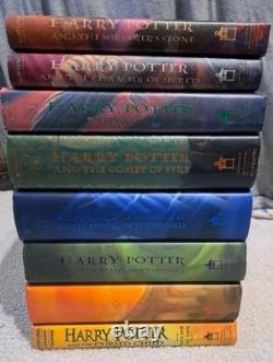 Série Harry Potter (complète) 1ère Édition HCs & L'Enfant Maudit et Nicolas Flamel