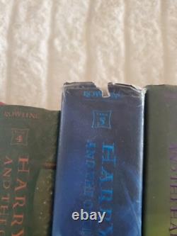 Série Harry Potter en reliure rigide Lot 1 - 1 2 3 4 5 6 7 + L'Enfant Maudit Certaines 1ère Édition