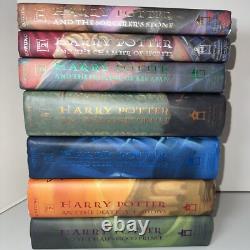 Série complète Harry Potter 1-7 J. K. Rowling Édition reliée