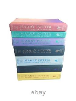 Série complète Harry Potter 1-7 J. K. Rowling Ensemble en hardcover sans jaquettes