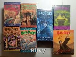 Série complète Harry Potter 1-7 Livre audio sur cassette JK Rowling Jim Dale