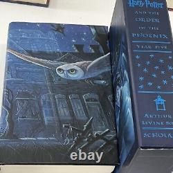 Série complète Harry Potter 1-7 ensemble JK Rowling 1ère Édition Américaine Relié